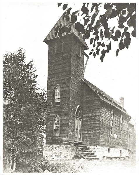 photograph of St. Alphonsus Church pre 1913